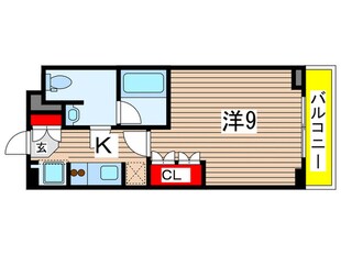 パ－クアクシス千葉新町の物件間取画像